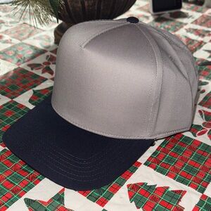 OTTO grey and Navy SnapBack cap
